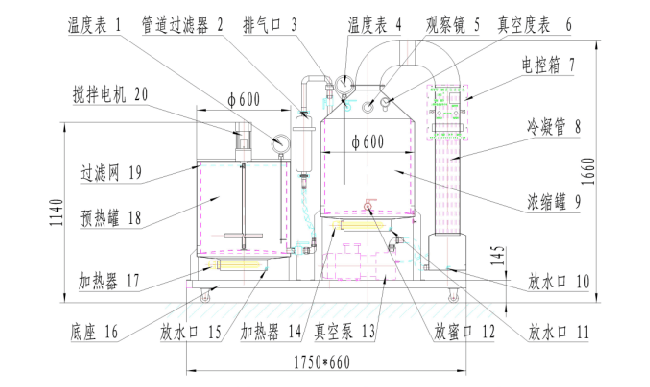 浓缩机结构图